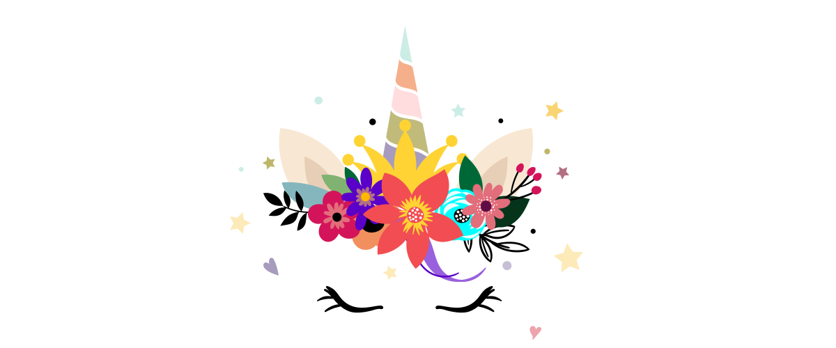 Flower Unicorn Birthday